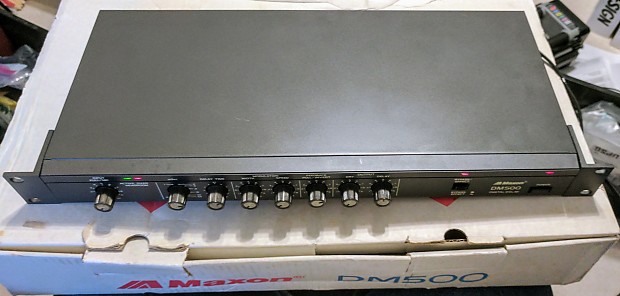 Maxon DM500 Rack Mount Digital Delay 1982-1983 Gray | Reverb