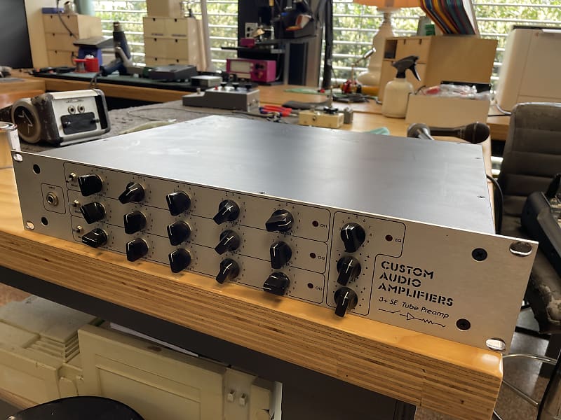 Custom Audio Amplifiers 3+SE 1998 Silverface Reverb UK