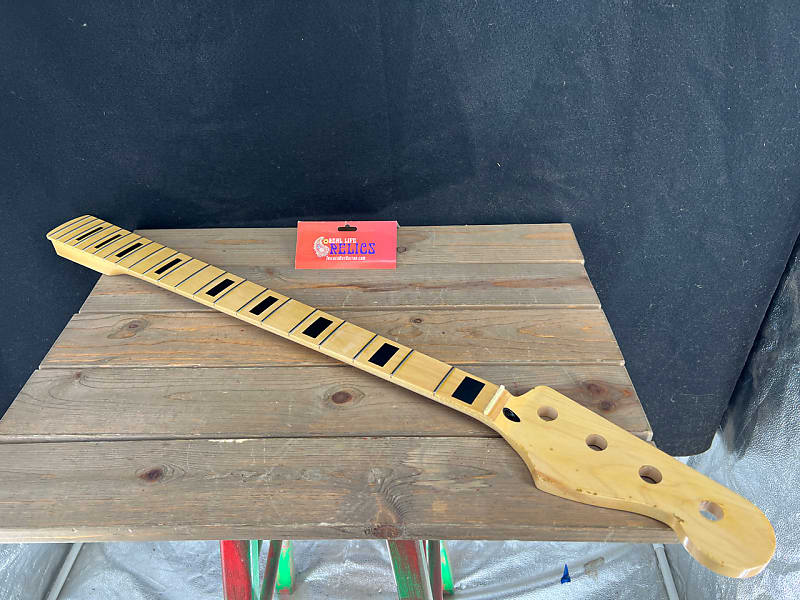 Real Life Relics Aged Jazz Bass® Neck Replacement Block Reverb