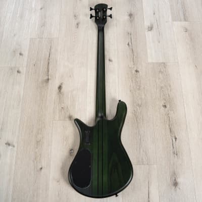 Spector NS Dimension 4 Multi-Scale Bass, Wenge Fingerboard, Haunted Moss Matte image 5
