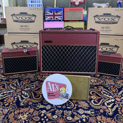 Vox AC30C2-CVR Custom Limited Edition 2-Channel 30-Watt 2x12" Guitar Combo Classic Vintage Red image 2