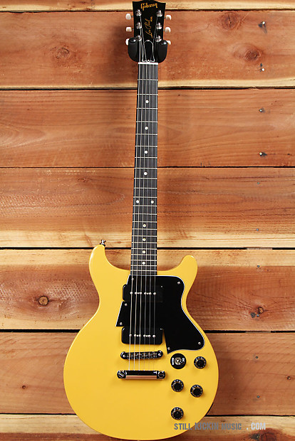 Les paul dc online tv yellow