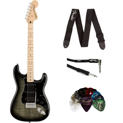 Amazon | Squier by Fender エレキギター Affinity Series Stratocaster, Laurel  Fingerboard, Race Red ソフトケース付き 右利き | エレキギター | 楽器・音響機器