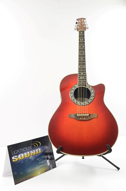 く日はお得♪ Legend 1867 Ovation Acoustic-Electric Cherry - Guitar ギター