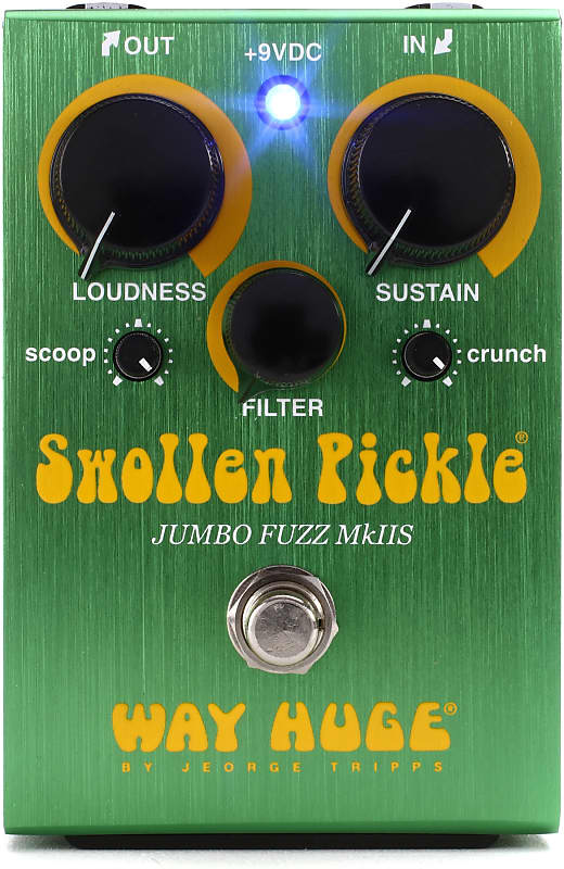Way Huge Swollen Pickle MkIIS Jumbo Fuzz Pedal (small) Reverb