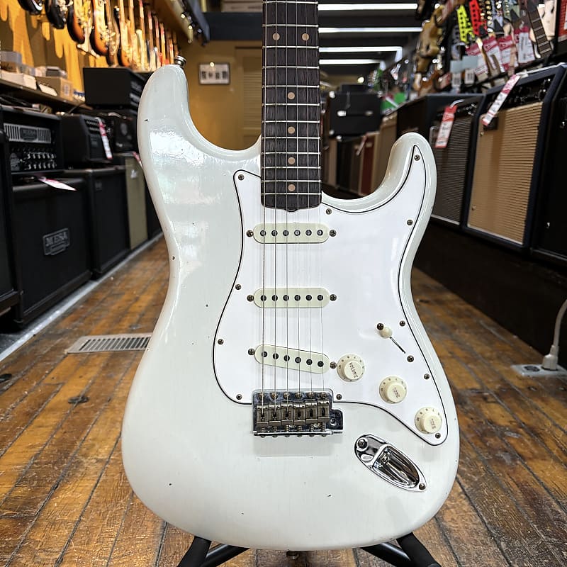 Fender Custom Shop Limited Edition Postmodern Stratocaster Journeyman Relic Aged Olympic White w/Hard Case image 1