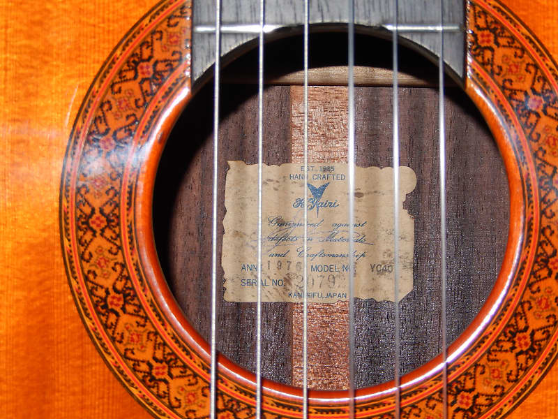 MADE IN 1976 - KAZUO YAIRI YC40 - GREAT RAMIREZ STYLE CLASSICAL CONCERT  GUITAR