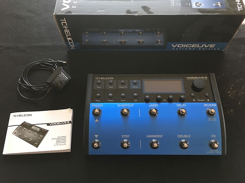 Very Limited Edition! TC Helicon Voicelive 2 Extreme (Blue)