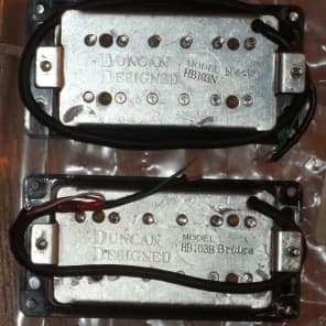 Duncan Designed® HB-103 Pickup Set~Black~16.1k-7.5k~53mm