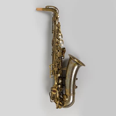 Vintage ~1949-1950 Buescher Big-B Aristocrat Alto Saxophone image 21