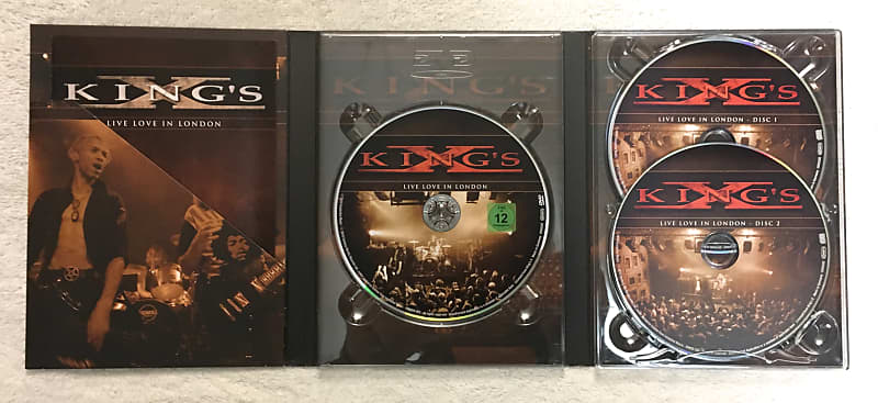 King's X Live Love in London Limited Edition 2 CD/DVD