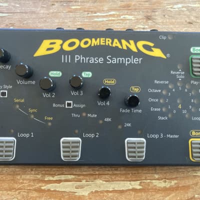 Reverb.com listing, price, conditions, and images for boomerang-phrase-sampler