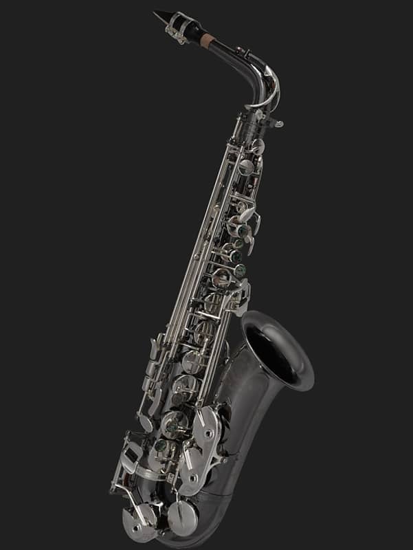 Cannonball Sceptyr Semi-Pro Alto Sax Black-Nickel Body/Silver-Plated Keys image 1