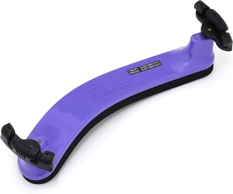 Everest Spring Collection Shoulder Rest 4/43/4 Purple Reverb UK