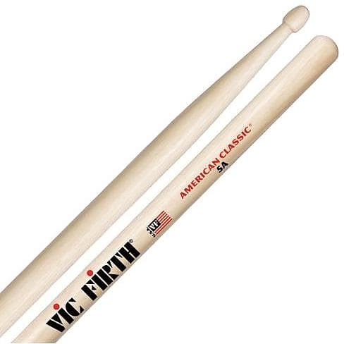 Vic Firth American Classic Hickory Drumsticks - Wood / 5A image 1