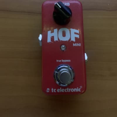 TC Electronic Hall of Fame Mini Reverb 2013 - 2020 - Red for sale