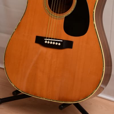 Marlin MF 515 – 1975 Vintage Japan Western Dreadnought Acoustic Guitar / Gitarre image 2
