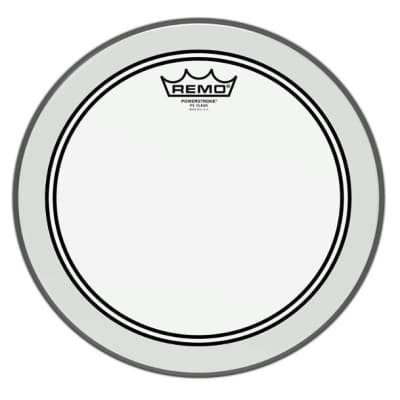 Remo Powerstroke 3 Batter Head, 12" Clear image 1