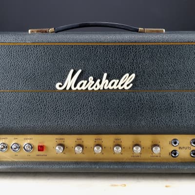 【美品】 Marshall 1959 FX Marshall 1959 Vintage Overdrive Super Lead Pedal - Gold