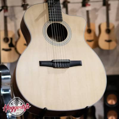 Taylor 214ce-N Nylon Grand Auditorium Acoustic/Electric with Structured Gig Bag image 1