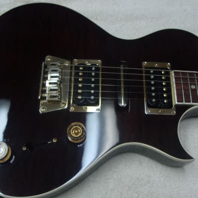 Excellent 2010 Gibson Night Hawk Memphis Mojo Dark Brown Quilt Electric w/ OHSC for sale