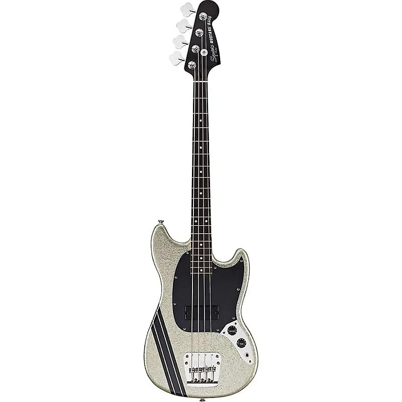 Squier Mikey Way Signature Mustang Bass image 1