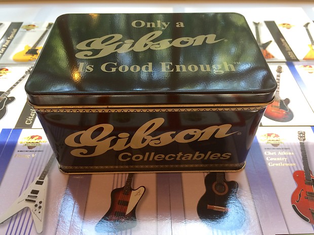 Gibson Trading Cards Full Set w/Collectable Tin & More! 1999