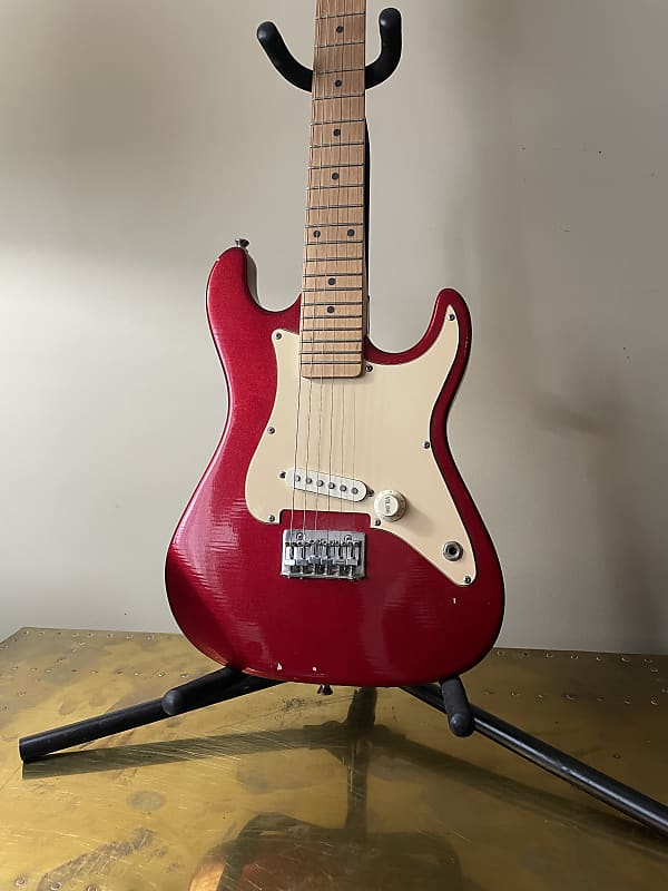 Harmony Model 02825 Short Scale Electric Guitar Candy Apple Reverb