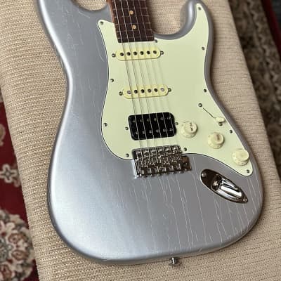 Suhr Classic S Vintage LE Firemist Silver Electric Guitar - with Suhr Deluxe Gig Bag image 2