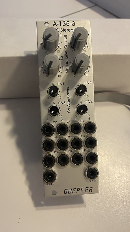 鍵盤楽器 Doepfer A-135-3 VC Stereo Mixer Doepfer A-135-3 – United States