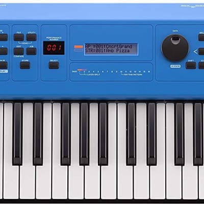 Yamaha MX49 49-Key Synthesizer BLUE image 3