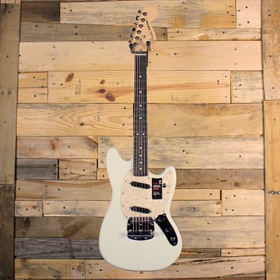 Fender American Performer Mustang with Rosewood Fretboard (2022, Satin Sonic Blue) image 5