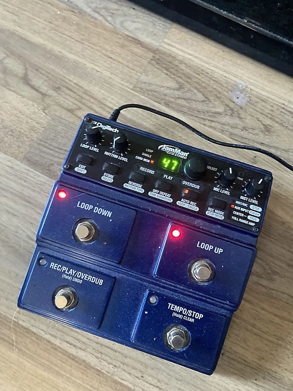 DIGITECH  JamMan STEREO 動作品 DigiTech JamMan Stereo Phrase Sampler/ Looper Pedal | Sweetwater