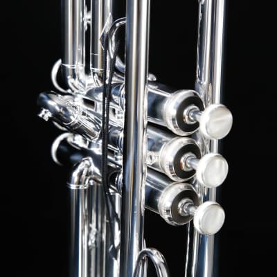 Bach LR180S37 Stradivarius 180 Series Profess Bb Trumpet #37 Bell, Silver Plated image 9