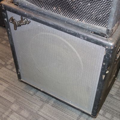 Fender BXR115 BXR 115 1x15 bass cab cabinet 8 ohm with casters image 4