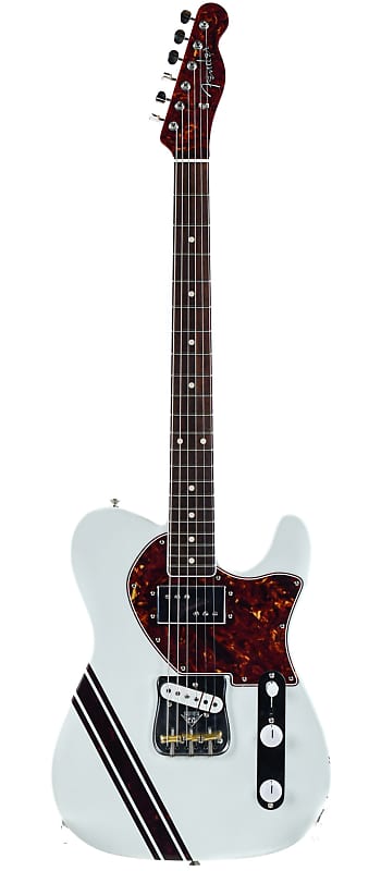 Immagine Fender Custom Shop Apprentice Built Steve Mather 60s Tele Olympic White - 1
