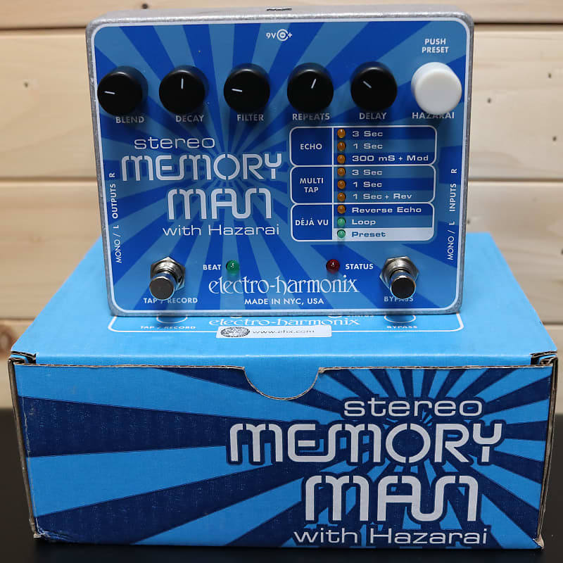 Electro-Harmonix Memory Man Stereo with Hazarai | Reverb Canada