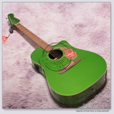 Fender Redondo Player SLT WN オリーブグリーン Fender Redondo Player - Electric Jade | Sweetwater