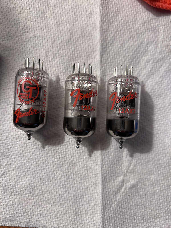 12AX7 Preamp Vacuum Tubes 3 2010s Clear Reverb