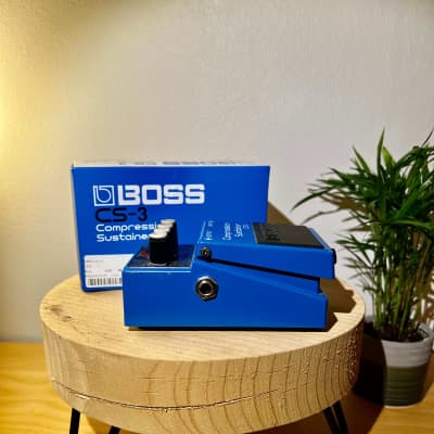 Boss CS-3 Compression Sustainer (Silver Label) 1997 - Present Blue image 2