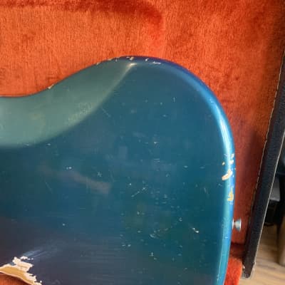 Fender Precision Bass 1965 Lake Placid Blue Custom Colour image 12