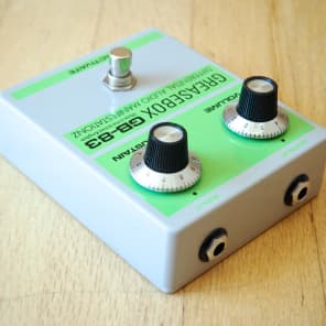 D*A*M Greasebox GB-83 Silicone Fuzz Boutique Guitar Effect Pedal