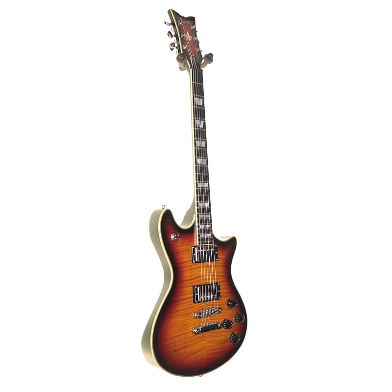 Schecter Tempest Classic Electric Guitar, Sunburst with Hard