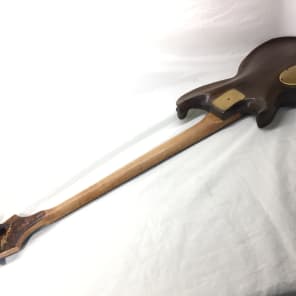 Galaxy Mara Tracy Fretless Handmade Highly Carved Custom Jazz Profile Bass 2014 Prototype image 7