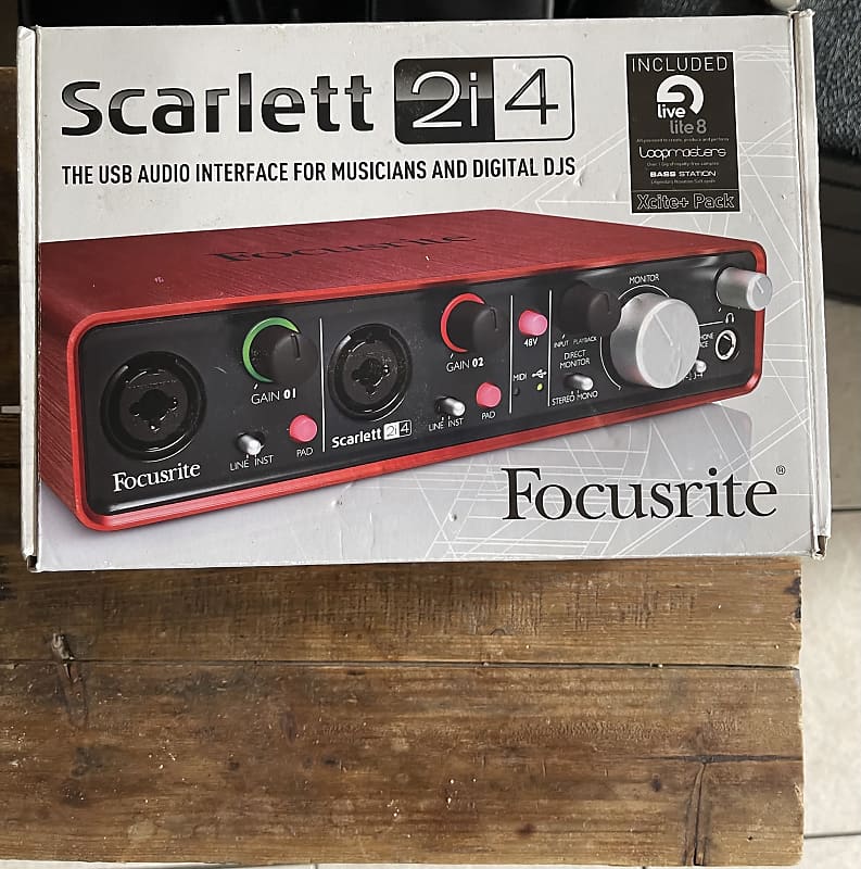 Focusrite Scarlett 2i2, USB audio interface - Portland Music Company