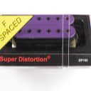 DiMarzio F-spaced Super Distortion Bridge Humbucker Purple W/Black Poles DP 100