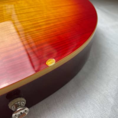 Epiphone Les Paul Standard Pro Plus Top Guitar - LH / Left-Handed / Lefty 2015 - Cherry Sunburst image 9