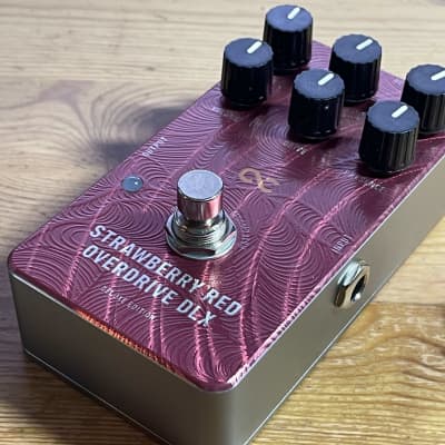 Reverb.com listing, price, conditions, and images for one-control-strawberry-red-overdrive