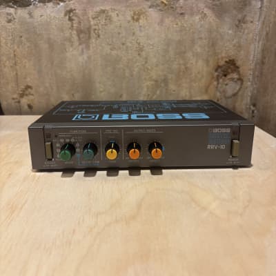 BOSS RRV-10 デジタルエフェクター BOSS RRV-10 Digital Reverb Made In Japan 80's RRV 10 Block