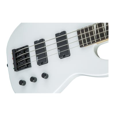 Jackson JS Series Concert Bass JS2 4-String Bass Guitar with Amaranth Fingerboard (Right-Handed, Snow White) image 7